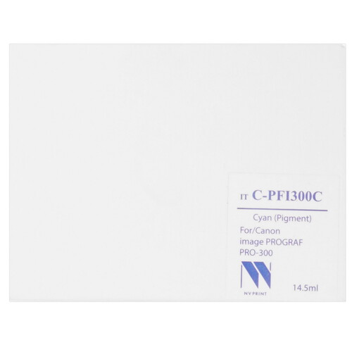 Купить Картридж NV Print C-PFI300 C голубой  9154186. Характеристики, отзывы и цены в Донецке