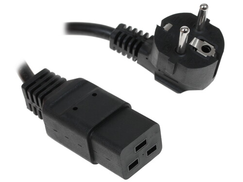 Купить Кабель питания Cablexpert CEE 7/7 - IEC 320 C19  1259496. Характеристики, отзывы и цены в Донецке