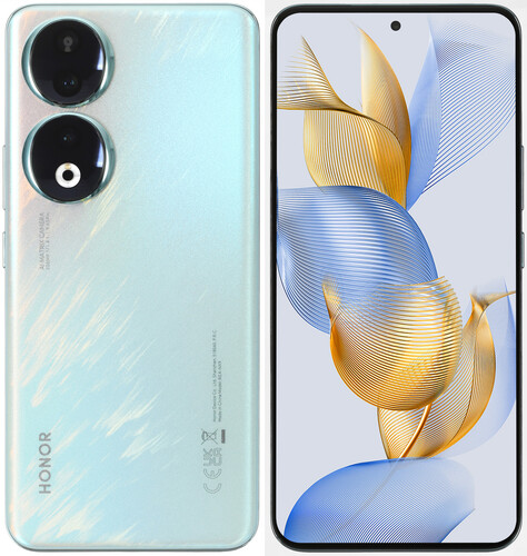 Купить 6.7" Смартфон HONOR 90 256 ГБ голубой  5430268. Характеристики, отзывы и цены в Донецке