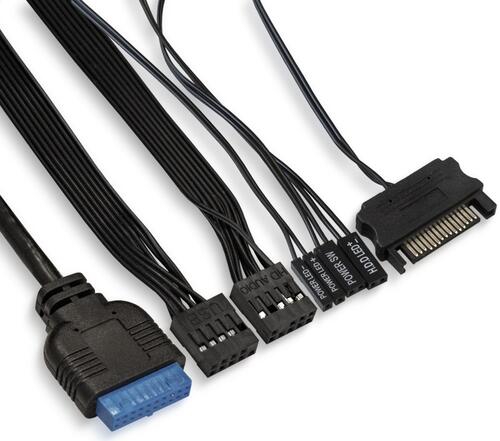 Купить Корпус ExeGate EVO-8225-NPX500 [EX293014RUS] черный  9101494. Характеристики, отзывы и цены в Донецке