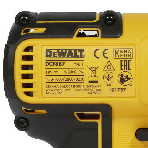 Купить Шуруповерт DeWalt DCF887N-XJ XR FLEXVOLТ 18/54V , Без ЗУ, Без АКБ  8115274. Характеристики, отзывы и цены в Донецке