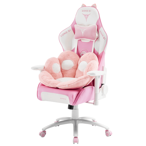 Купить Кресло игровое ZONE 51 KITTY MEOW Edition розовый  9048606. Характеристики, отзывы и цены в Донецке
