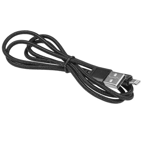 Купить Кабель круглый Borofone Lightning 8-pin - USB 2.0 Type-A черный 1 м  9244421. Характеристики, отзывы и цены в Донецке
