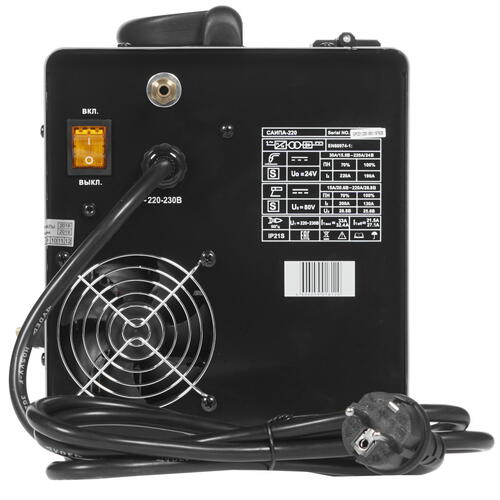 Купить Сварочный аппарат Ресанта САИПА-220  1173171. Характеристики, отзывы и цены в Донецке