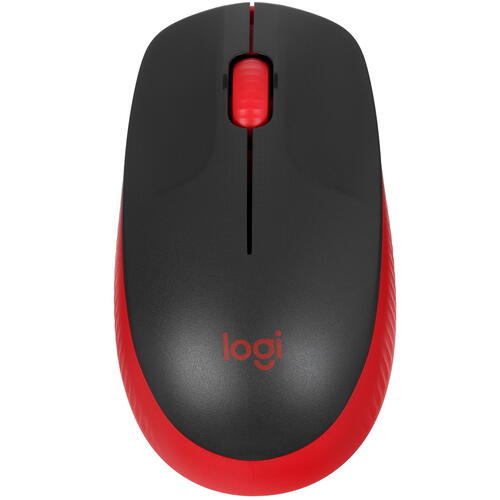 Купить Мышь беспроводная Logitech M190 [910-005926] красный  5059904. Характеристики, отзывы и цены в Донецке
