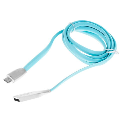 Купить Кабель круглый Cablexpert micro USB - USB 2.0 Type-A голубой 1 м  5485500. Характеристики, отзывы и цены в Донецке