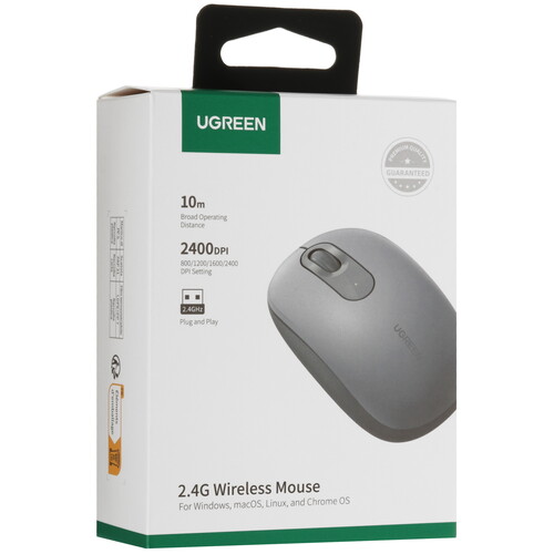 Купить Мышь беспроводная UGREEN MU105  9121726. Характеристики, отзывы и цены в Донецке