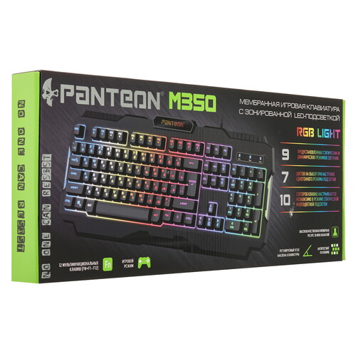Купить Клавиатура  проводная Panteon M350  5496069. Характеристики, отзывы и цены в Донецке