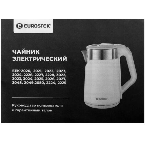 Купить Электрочайник Eurostek EEK-2049 черный  9974037. Характеристики, отзывы и цены в Донецке