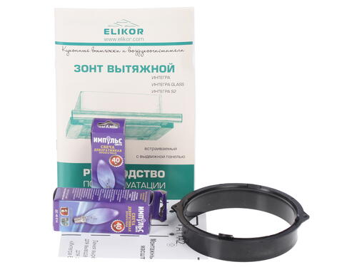 Купить Вытяжка телескопическая ELIKOR Интегра 50П-400-В2Л белый/белый  6631946. Характеристики, отзывы и цены в Донецке