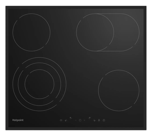 Купить Электрическая варочная поверхность Hotpoint HR 6T7 BA S  9006776. Характеристики, отзывы и цены в Донецке