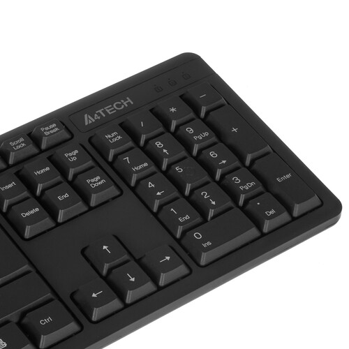 Купить Клавиатура+мышь беспроводная   A4Tech 3330N черный  5035356. Характеристики, отзывы и цены в Донецке