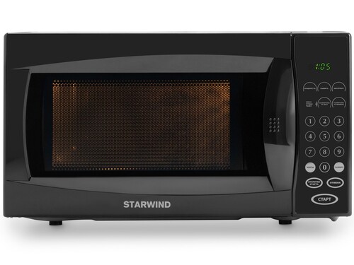 Купить Микроволновая печь Starwind SMW5020 черный  9135698. Характеристики, отзывы и цены в Донецке