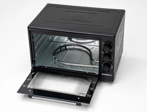 Купить Мини-печь Kraft KF-MO 3801 BL черный  8108441. Характеристики, отзывы и цены в Донецке