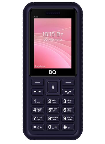 Купить Сотовый телефон BQ 2454 Ray синий  9111902. Характеристики, отзывы и цены в Донецке