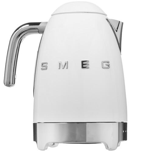 Купить Электрочайник Smeg KLF04WHEU белый  8115934. Характеристики, отзывы и цены в Донецке