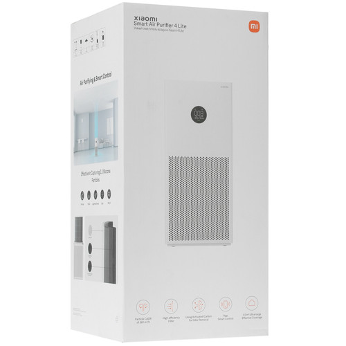 Купить Очиститель воздуха Xiaomi Mi Smart Air Purifier 4 Lite белый  4899928. Характеристики, отзывы и цены в Донецке