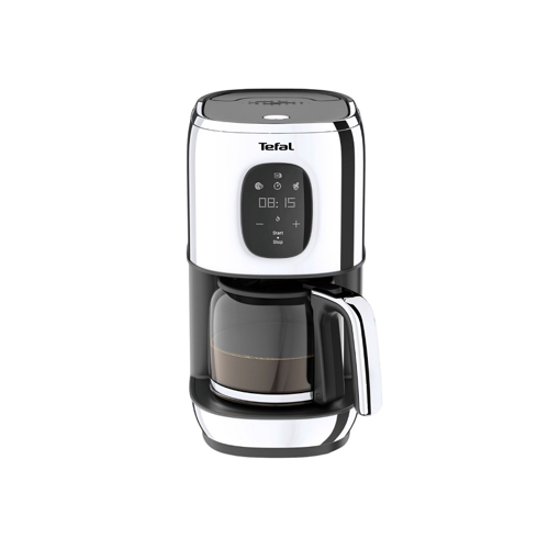 Купить Кофеварка капельная Tefal Majestuo CM883D10 серебристый  9071486. Характеристики, отзывы и цены в Донецке
