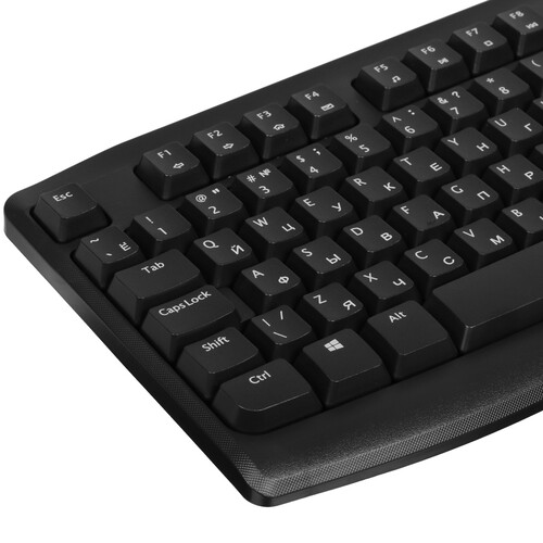 Купить Клавиатура+мышь беспроводная   RAPOO X1800Pro черный  9126365. Характеристики, отзывы и цены в Донецке