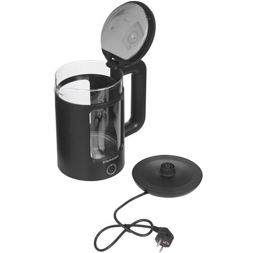 Купить Электрочайник Starwind SKG1053 черный  5361987. Характеристики, отзывы и цены в Донецке