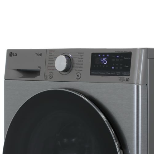 Купить Стиральная машина LG F2V5PS2S серебристый  5494532. Характеристики, отзывы и цены в Донецке