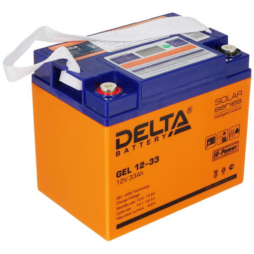 Купить Аккумуляторная батарея для ИБП Delta GEL 12-33  5335403. Характеристики, отзывы и цены в Донецке