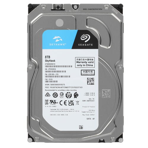 Купить 8 ТБ Жесткий диск Seagate SkyHawk [ST8000VX010]  5413150. Характеристики, отзывы и цены в Донецке