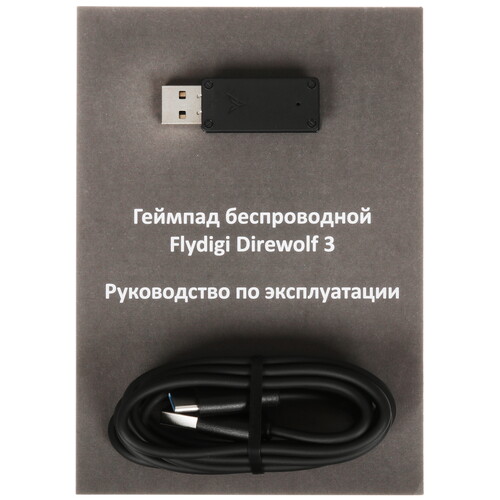 Купить Геймпад беспроводной Flydigi Direwolf 3 серый  5608157. Характеристики, отзывы и цены в Донецке