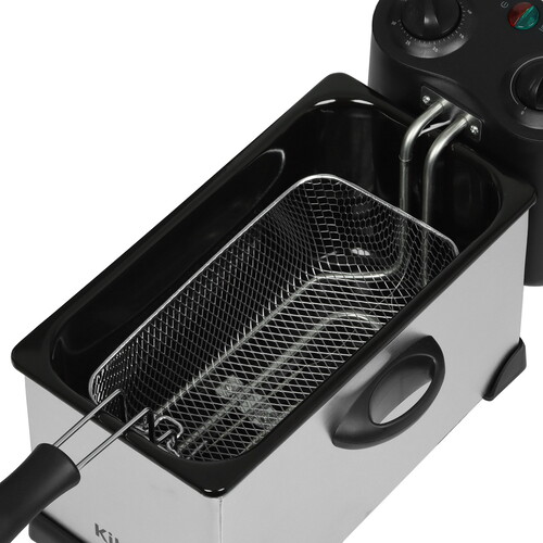 Купить Фритюрница Kitfort КТ-4052 серый  9931402. Характеристики, отзывы и цены в Донецке