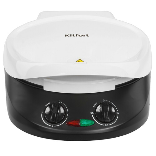 Купить Пицца-мейкер Kitfort КТ-3673 белый  9135043. Характеристики, отзывы и цены в Донецке