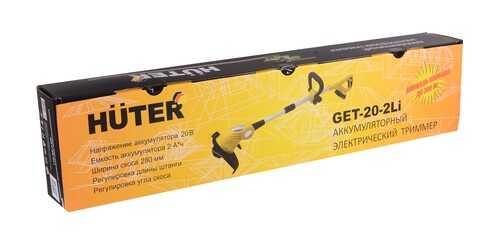 Купить Триммер аккумуляторный Huter GET-20-2Li  5456706. Характеристики, отзывы и цены в Донецке