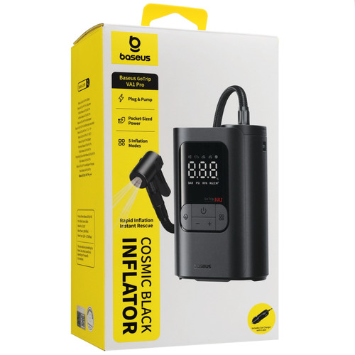 Купить Компрессор Baseus GoTrip VA1 Super Mini Wired Inflator  9288819. Характеристики, отзывы и цены в Донецке