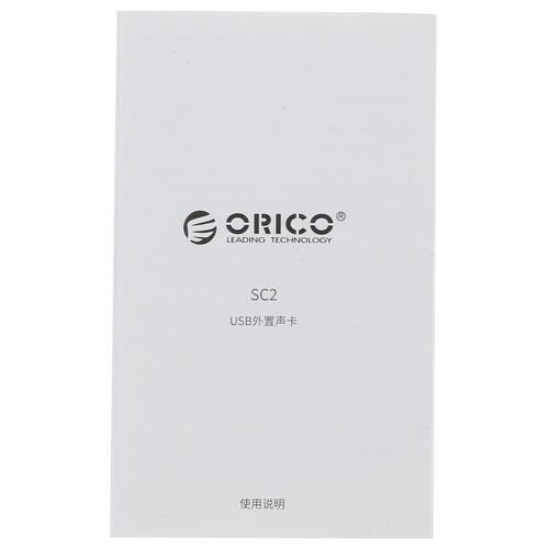 Купить Внешняя звуковая карта ORICO SC2-BK  1303282. Характеристики, отзывы и цены в Донецке