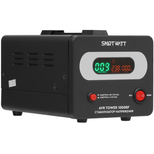 Купить Стабилизатор напряжения SMARTWATT AVR TOWER 1000RF  9098943. Характеристики, отзывы и цены в Донецке