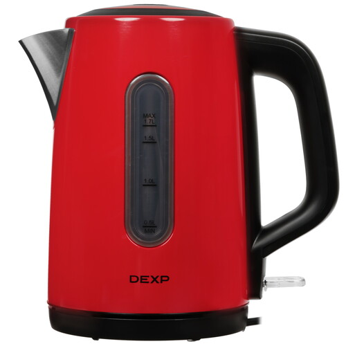 Купить Электрочайник DEXP DEK-08MWB красный  9157938. Характеристики, отзывы и цены в Донецке