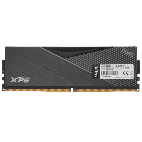 Купить Оперативная память ADATA XPG Lancer [AX5U5200C3816G-CLABK] 16 ГБ  5014823. Характеристики, отзывы и цены в Донецке