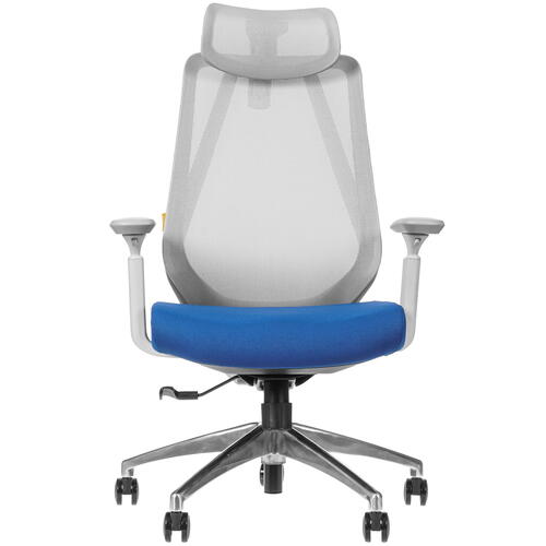 Купить Кресло игровое CHAIRMAN CH580 голубой  9091428. Характеристики, отзывы и цены в Донецке