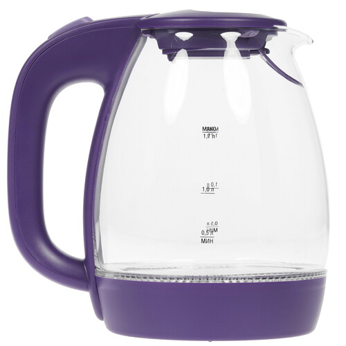 Купить Электрочайник Delta DL-1203 фиолетовый  7999511. Характеристики, отзывы и цены в Донецке