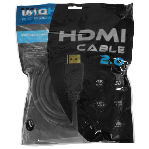 Купить Кабель  Wize HDMI - HDMI, 10 м  5071160. Характеристики, отзывы и цены в Донецке