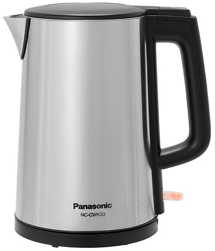 Купить Электрочайник Panasonic NC-CWK33 серебристый  9365133. Характеристики, отзывы и цены в Донецке