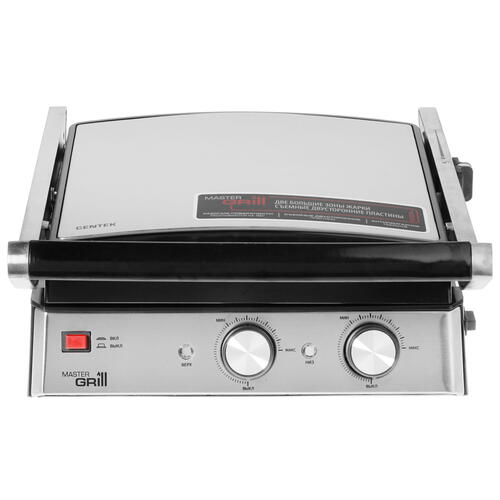 Купить Гриль Centek CT-1468 серебристый  8192965. Характеристики, отзывы и цены в Донецке