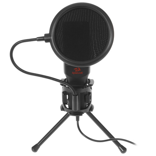 Купить Микрофон Redragon Seyfert GM100 черный  5614360. Характеристики, отзывы и цены в Донецке