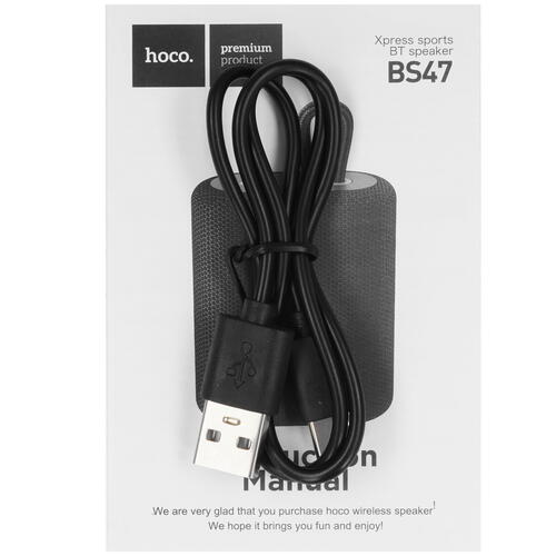 Купить Портативная колонка HOCO BS47, черный  5370953. Характеристики, отзывы и цены в Донецке