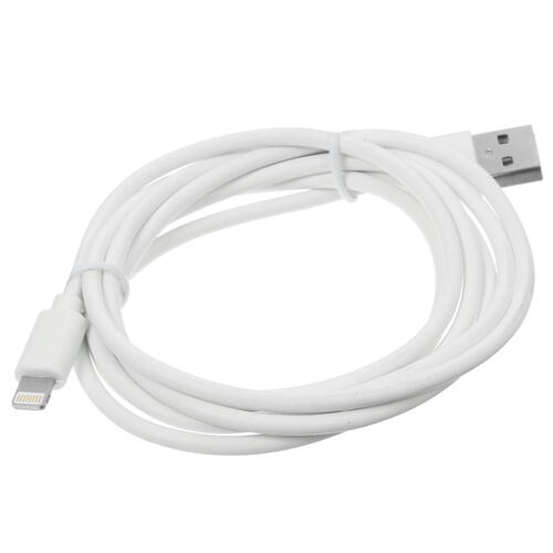 Купить Кабель круглый FinePower Lightning 8-pin - USB 2.0 Type-A белый 1.5 м  5405319. Характеристики, отзывы и цены в Донецке