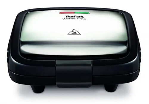 Купить Вафельница Tefal Waffle Time WD170D38 серебристый  5495960. Характеристики, отзывы и цены в Донецке