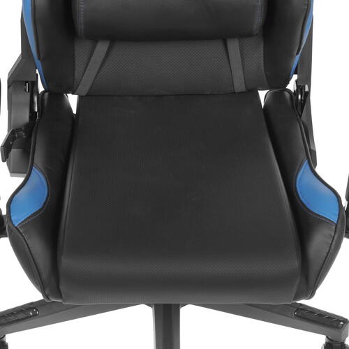 Купить Кресло игровое WARP Sg синий  4721077. Характеристики, отзывы и цены в Донецке