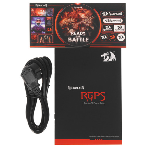 Купить Блок питания Redragon RGPS-500W [75357] черный  9231235. Характеристики, отзывы и цены в Донецке
