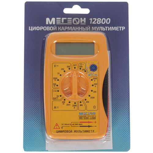 Купить Мультиметр Мегеон 12800  1142529. Характеристики, отзывы и цены в Донецке