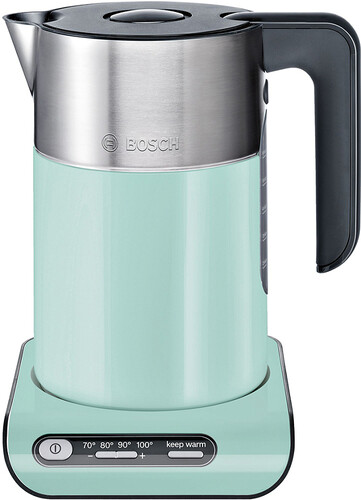 Купить Электрочайник Bosch TWK8612P бирюзовый  5480040. Характеристики, отзывы и цены в Донецке