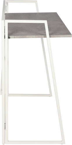 Купить Стол компьютерный Tetchair WD-11 серый/белый  9055272. Характеристики, отзывы и цены в Донецке